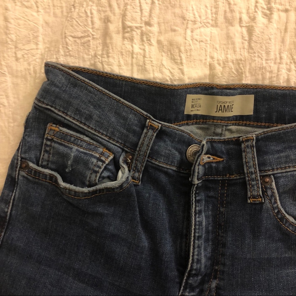 Top shop “Jamie” skinny jeans